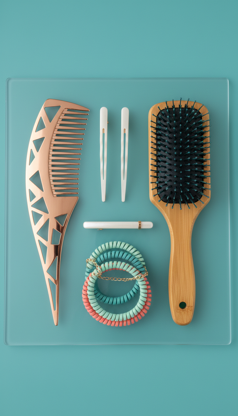 Chic Hairstyling Accessory Set - Premium Quality